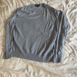 JCrew Crewneck Sweater in Heathered Lt Blue